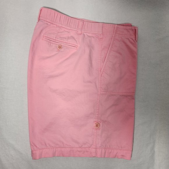TALBOTS TALBOTS Gorpcore PINK Semi Elastic Waist Roll Leg Bermuda Short Size 16. - Picture 5 of 16